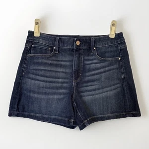 White House Black Market The Sculpt Damenshorts Größe 6 blau weich Denim Stretch - Bild 1 von 18