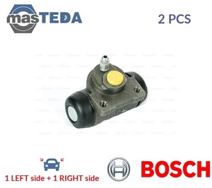 F 026 002 474 DRUM WHEEL BRAKE CYLINDER PAIR REAR BOSCH 2PCS NEW OE REPLACEMENT - Picture 1 of 5