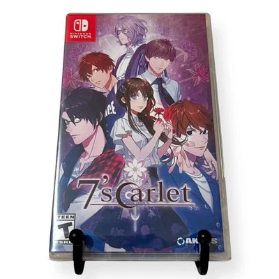7'scarlet - Nintendo Switch, 2025 - Otome/Visual Novel - NEW/SEALED - Image 1 of 4