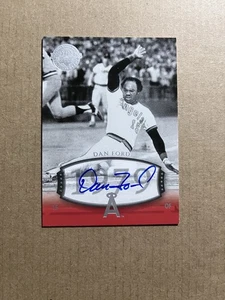 DAN FORD 2004 Upper Deck Timeless Teams AUTOGRAPH AUTO card ANGELS - Picture 1 of 2