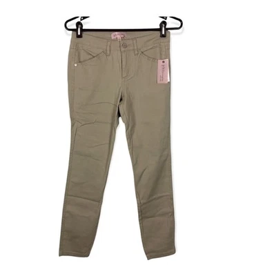 Philosophy Republic Artichoke light green shade Stretch Cotton Twill Ankle Pants - Image 1 of 4