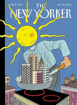 New Yorker Magazine Wimbledon Tennis Criminal Ancestors Future of Combat 2025 - Image 1 of 4