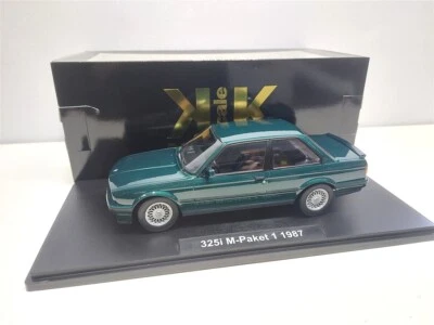 BMW 325i E30 M-Paket 1 Verde del 1987 - 1/18 KK-Scale - Immagine 1 di 4