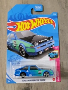 Toyota AE86 Sprinter Trueno Hot Wheels Falken * Green * NIP 1:64 Scale - Picture 1 of 1