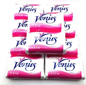 Jabón en barra Venus Pink 5,3 oz - Paquete de 10 - Imagen 1 de 5