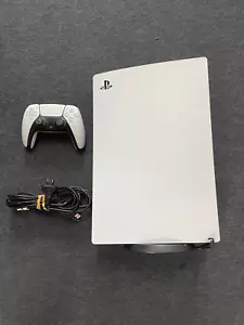 SONY PLAYSTATION 5 - PS5 - CFI-1102B -ONE CONTROLLER, POWER CABLE & HDMI CABLE - Picture 1 of 7