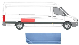 Für MB Sprinter / VW Crafter 2006-2017 Reparaturblech vorne hinten / rechts - Bild 1 von 4