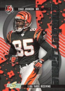 2003 Score #NG-29 Chad Johnson Numbers Game #/1166 - Picture 1 of 2