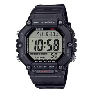 Casio Men's Watch Digital Large Digits 10 BAR with Long Lasting Battery AE-1600H - Picture 1 of 7