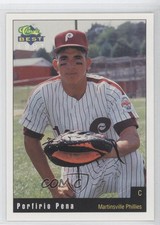 1991 Classic Best Martinsville Phillies Porfirio Pena #15