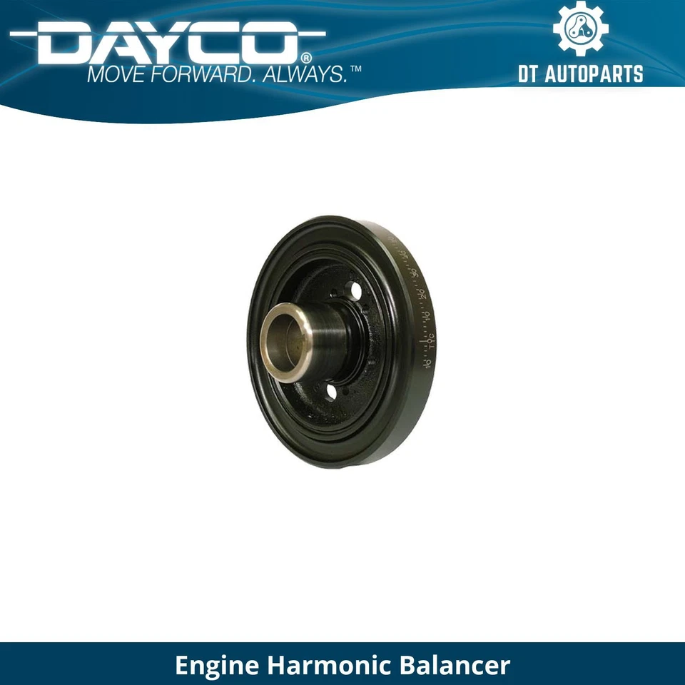 Equilibrador armónico Dayco 1973 con motor satélite Plymouth 1972-1974 Foto 1 de 4