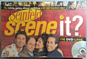 NIB Seinfeld Scene it?  The DVD Game Mattel w/Real Seinfeld Clips! 2008 - Picture 1 of 7