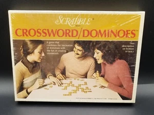 Vintage 1975 Sealed Scrabble Crossword/Dominoes by Selchow & Righter Co. USA - Picture 1 of 5