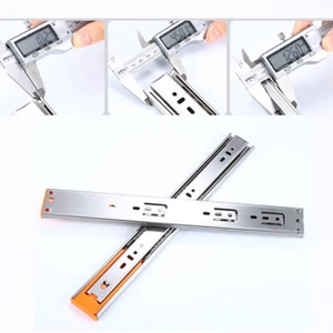 12"-20" Pair Heavy Duty Full Extension Ball Bearing Drawer Runners Slide Runner - Picture 1 of 19