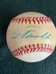 CARL FURILLO BROOKLYN DODGERS AUTOGRPHED OFFICIAL NL GIAMATTI BASEBALL - JSA - Picture 1 of 4