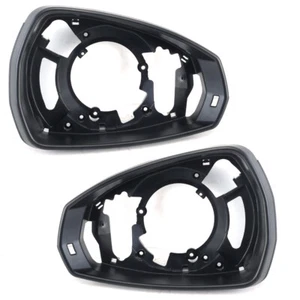 Pair Side Mirror Housing Cover Trim Frame For Audi A3 S3 8V 2014 2015 2016 2017 - Picture 1 of 10
