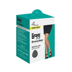 L'eggs® Women's Everyday Regular Pantyhose, 4 Pair, " MADE IN USA " - Picture 1 of 9