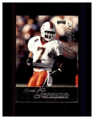 1998 Playoff Prestige Retail Falcons Football Card #191 Jammi German Rookie  - Image 1 of 2