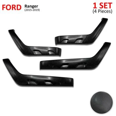 For Ford Ranger XLT Wildtrak 2015 19 Set Inner Armrest Cover Door Handle — 第 1/4 张图片