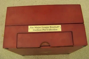 Major League Baseball Stadium pin set box Willabee & Ward W&W holds 50 pins - Picture 1 of 24