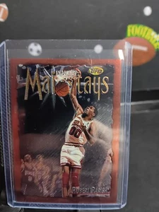 1996 Topps Finest #207 Robert Parish Basketball Chicago Bulls - Foto 1 di 2
