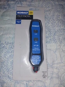Kobalt 2-Way AC Voltage Tester 120V To 240V Cat III - Picture 1 of 1