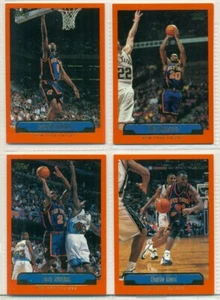 NBA-BASKETBALL INSERT TRADING CARD LOT-1999-TOPPS-NEW YORK KNICKS-4 CARDS-WARD - Picture 1 of 2