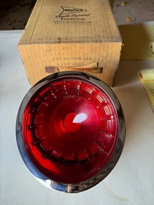 NOS Tail light Assembly for 1960 Dodge Dart Chrysler number 2093443 - Image 1 of 3