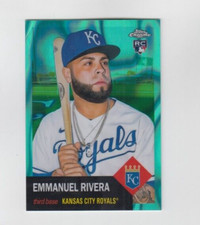 Emmanuel Rivera 2022 TOPPS CHROME PLATINUM AQUA LAVA RC REFRACTOR /299 ROYALS