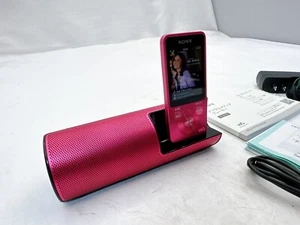 SONY NW-S14 Walkman MP3 8GB Bluetooth Audio Player pink with charging speaker - Picture 1 of 18