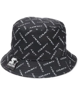 SOMBRERO CUBO MARCELO BURLON HOMBRE LOGOTIPO ALLOVER CMLB006S20FAB0021001 - Imagen 1 de 3