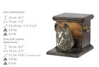 Malinois, dog urn made of cold cast bronze, ArtDog, CA - kind2
