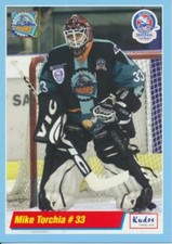2000-01 UK Sekonda Superleague Sheffield Steelers #33 MIKE TORCHIA