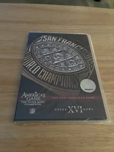 NFL America's Game 1981 San Francisco 49ers Super Bowl XVI DVD - Foto 1 di 4
