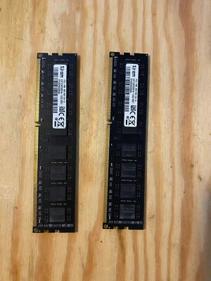 2X8GB PC3L 1600 SJRAM 1Rx8 CA3 pulled from working Dell Optiplex 9010 - Image 1 of 2