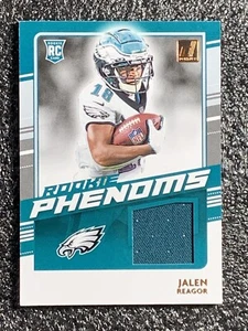 2020 Panini Donruss Football Rookie Phenoms Jersey Relic Jalen Reagor RC Eagles - Picture 1 of 6
