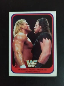 WWF MERLIN 1991 TRADING CARDS WRESTLING SID JUSTICE THE UNDERTAKER n 37 OTTIMA - Imagen 1 de 2