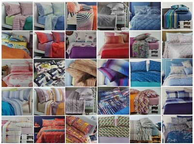 Completo lenzuola Bassetti letto singolo cotone 100% una piazza doppie federe - Immagine 1 di 4