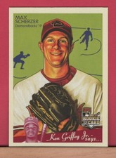 2008 Upper Deck Goudey - MAX SCHERZER - Rookie Card #6 - RC