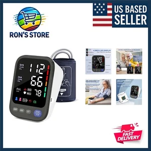 Advanced Blood Pressure Monitor - Dual User Mode with 240 Memory & USB Charging - Picture 1 of 7