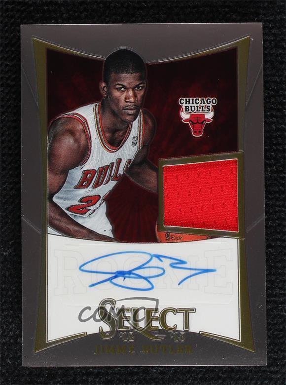 2012-13 Panini Select 256/399 Jimmy Butler #262 Rookie Patch Auto RC