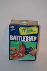 Classic Milton Bradley Travel Battleship - Portable Naval Combat Strategy Game - Picture 1 of 5