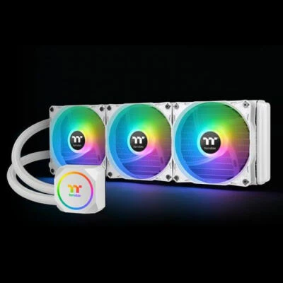 Thermaltake TH360 ARGB Sync Snow Edition AM4 Water Cooler, CL-W302-PL12SW-A  - Image 1 of 4