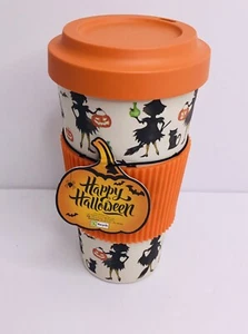 Kaffee-/Teebecher, Wünsche & Kürbisse bedruckt 7 cm hoch - Bild 1 von 5