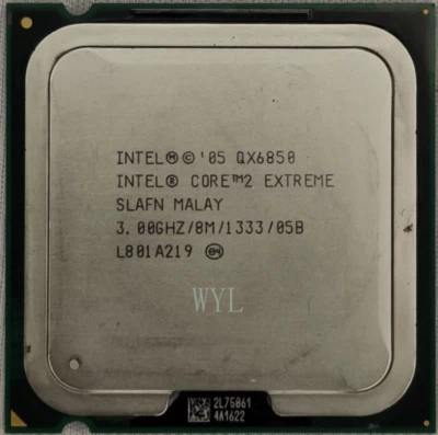 Intel Core 2 Extreme QX6850 3 GHz 1333 MHz 8MB LGA775 CPU-Processor - Image 1 of 4