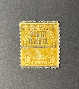 Sioux Falls, South Dakota Type 207 Precancel - 10 cents Monroe - U.S. #642 - SD - Picture 1 of 1
