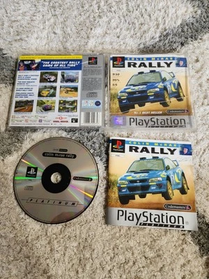 Colin McRae Rally PlayStation One Video Game Platinum Complete | PS1 PAL - Image 1 of 2