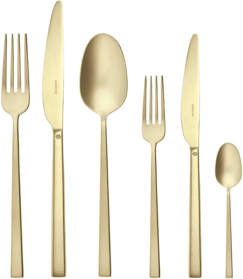Sambonet Besteckset Rock Antique Champagne 36-teilig - Bild 1 von 1