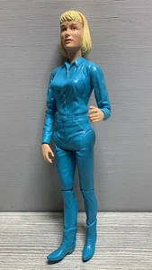 Vintage 1966 Marx Jane West Johnny West 12 Zoll Actionfigur Best of the West blau - Bild 1 von 9