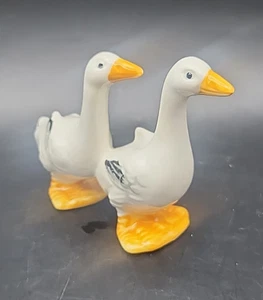 Goebel Porzellan Gans Paar Walking In a Line Figur West Germany - Bild 1 von 6